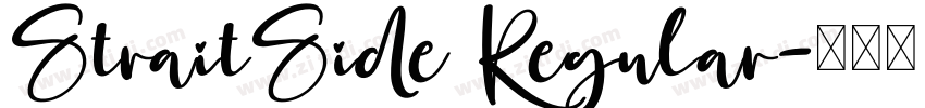 StraitSide Regular字体转换